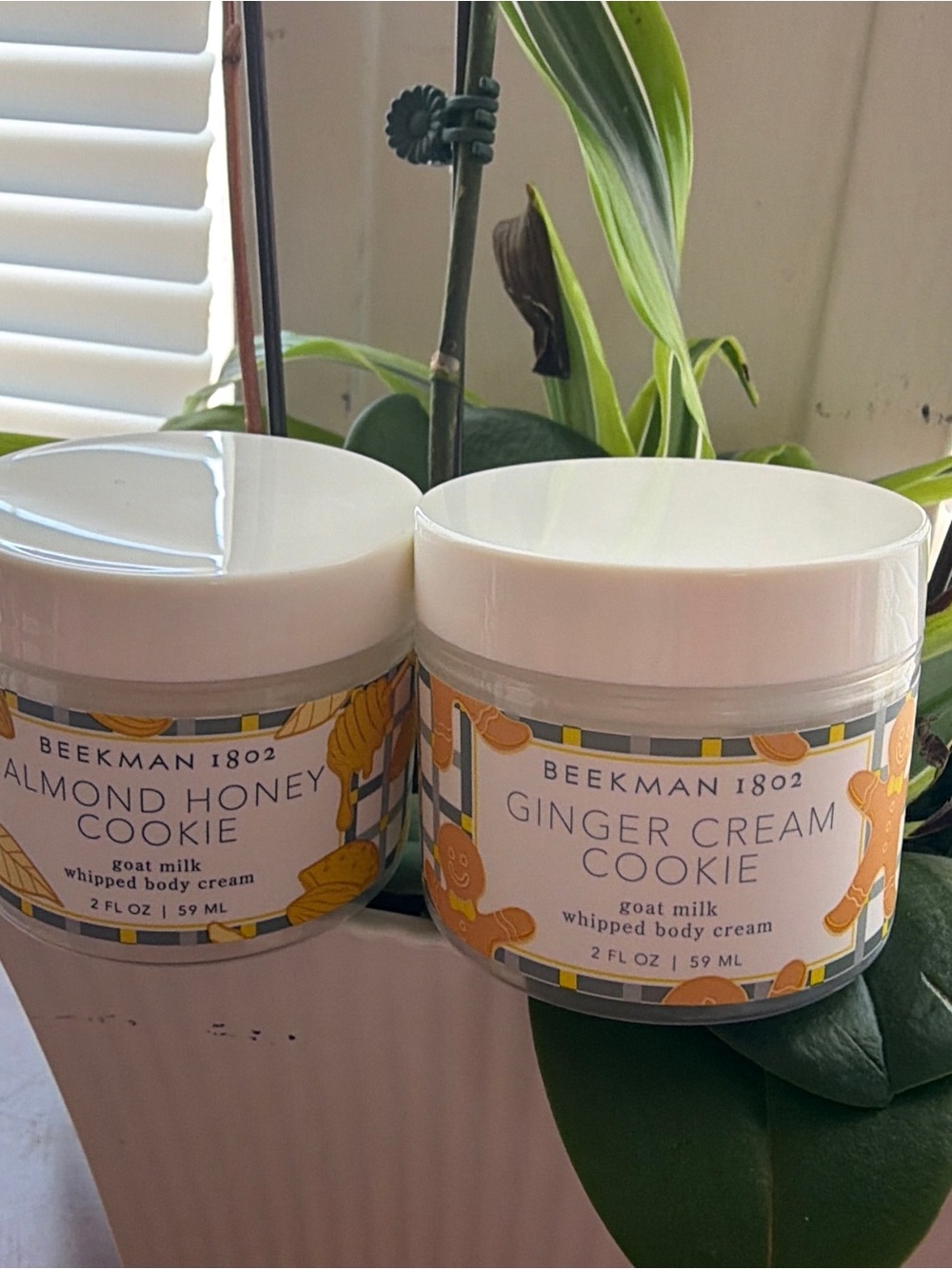BUNDLE, 2, Beekman 1802 Ginger Cream Cookie Whipped Body Cream - White